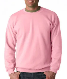 18000 Gildan Adult Heavy BlendCrew Neck Sweatshirt Light Pink