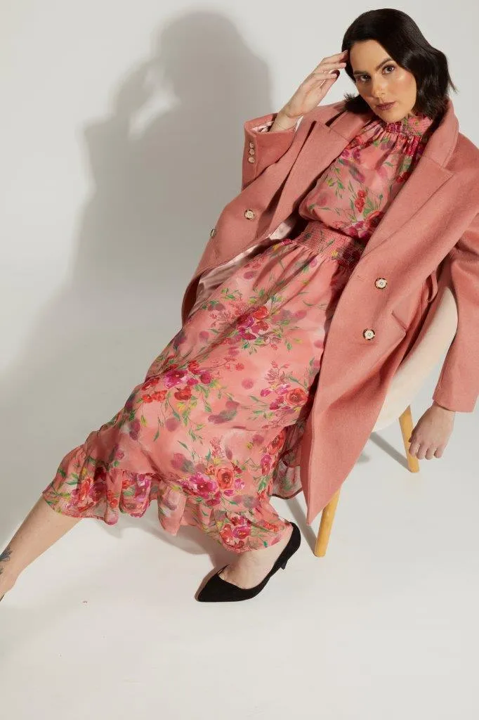 5061 - Style Coat - Tea Rose