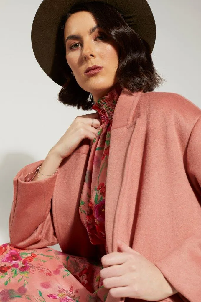 5061 - Style Coat - Tea Rose
