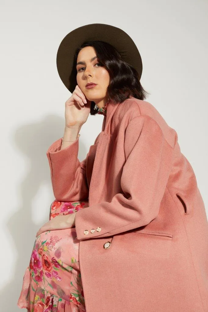 5061 - Style Coat - Tea Rose