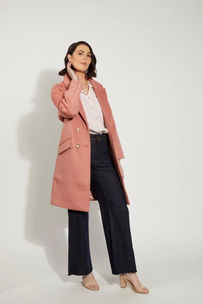 5061 - Style Coat - Tea Rose