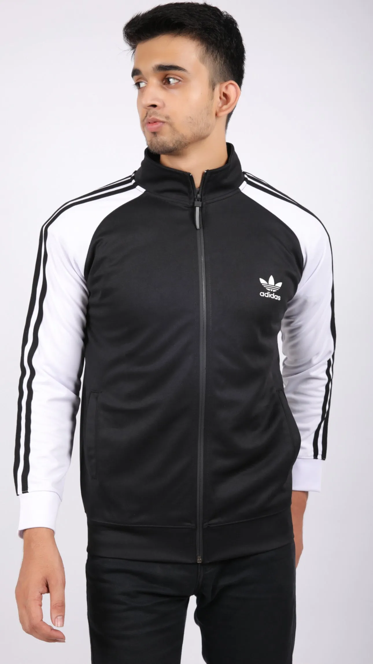 ADI Black Track Jacket - Imported