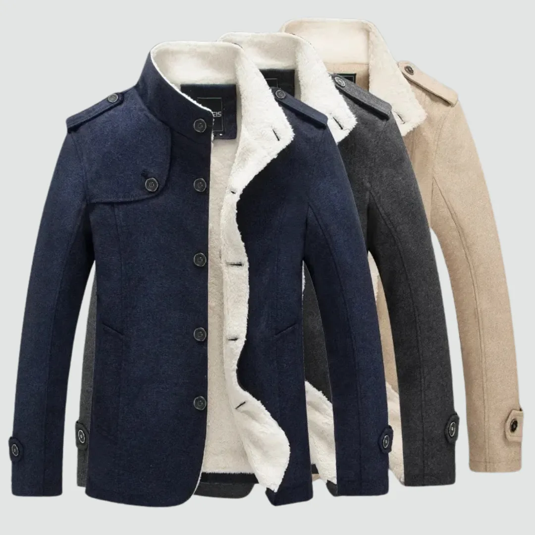Adrian - Casual Fleece Jacket