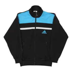 Age 12-13 Adidas Spellout Track Jacket - Large Block Colour Polyester