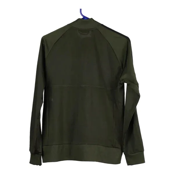 Age 13-14 Adidas Track Jacket - Large Green Polyester