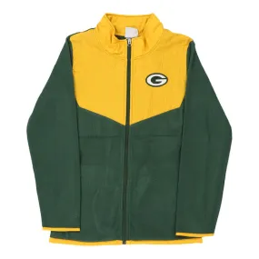 Age 14 Green Bay Packers Nfl Team Apparel NFL Fleece Jacket - XL Green Polyester