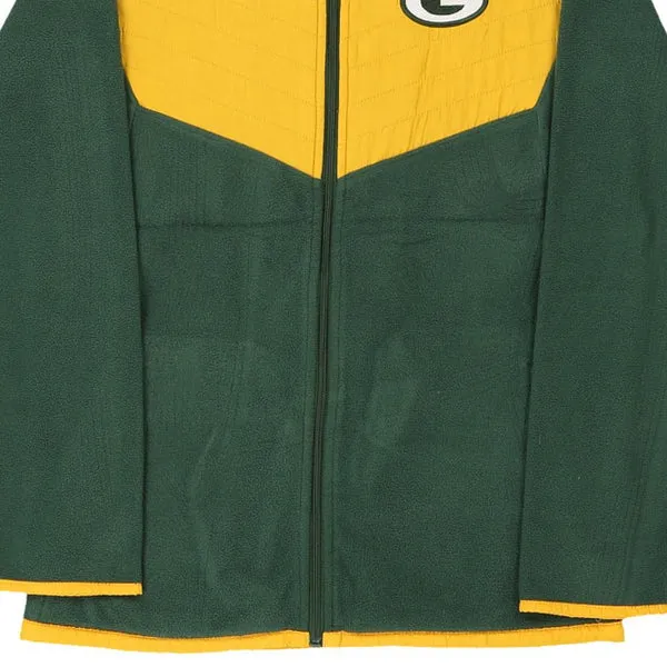 Age 14 Green Bay Packers Nfl Team Apparel NFL Fleece Jacket - XL Green Polyester