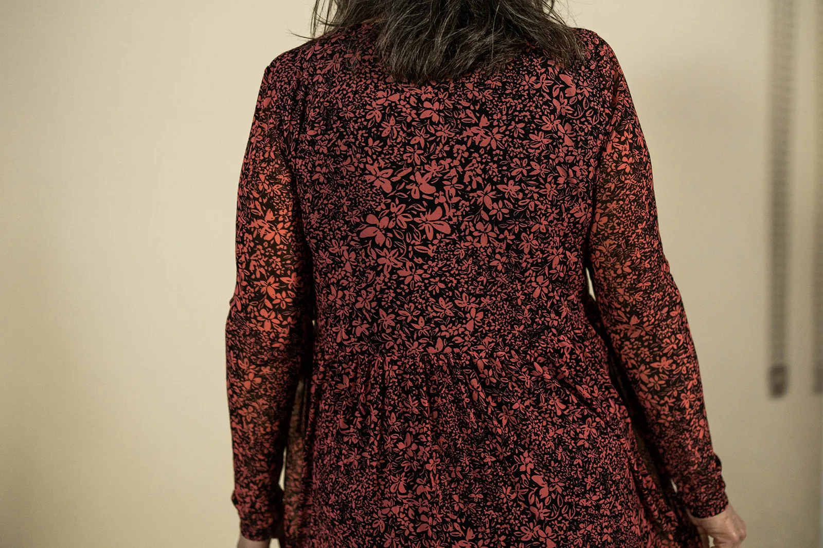 andrea midi dress in pink