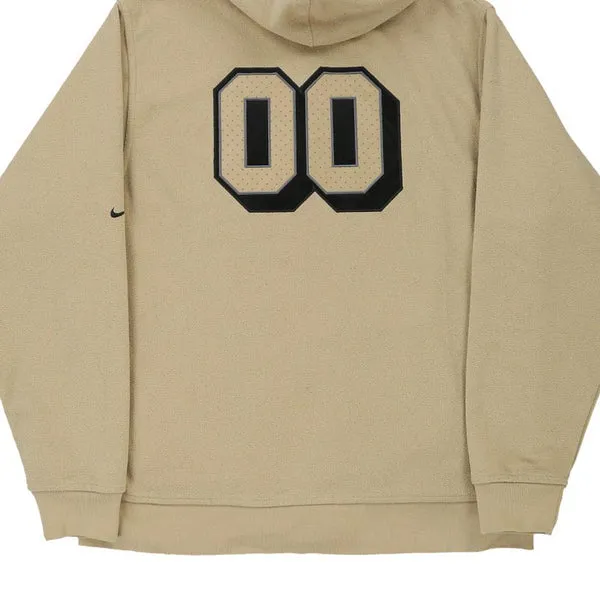 Battle Ground Nike Fleece Jacket - Medium Beige Polyester