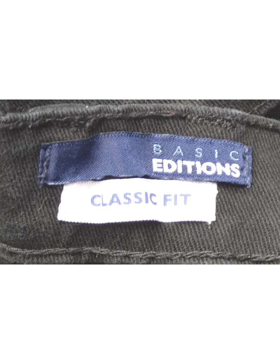Black Tapered Jeans - W29 L28