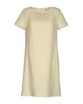Blugirl Blumarine Women Short dress Ivory 8 UK