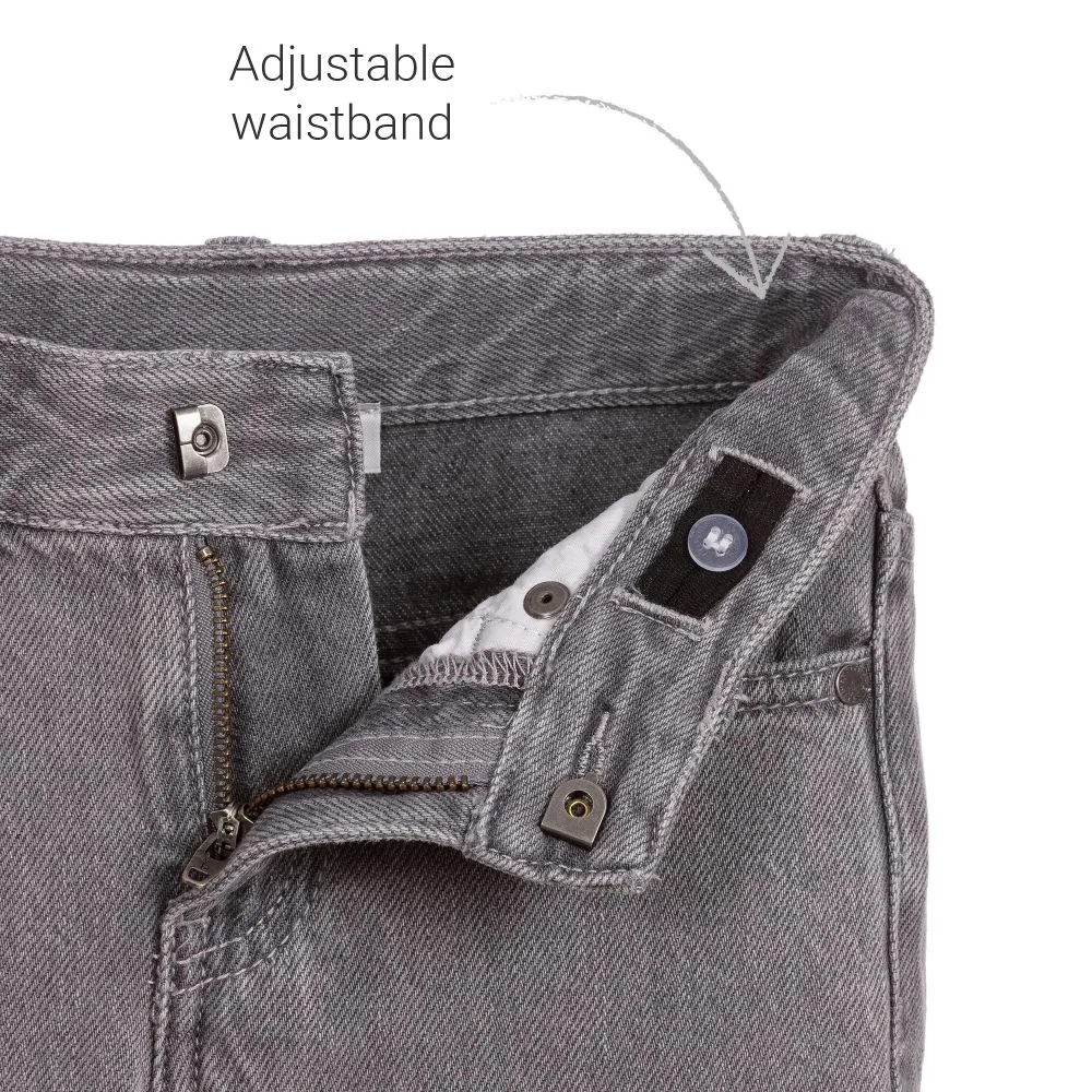 Boys Grey Denim Jeans
