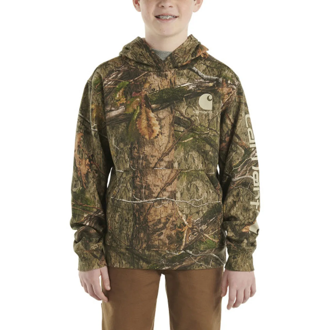 Carhartt Boys’ Long Sleeve Graphic Sweatshirt (Child/Youth)