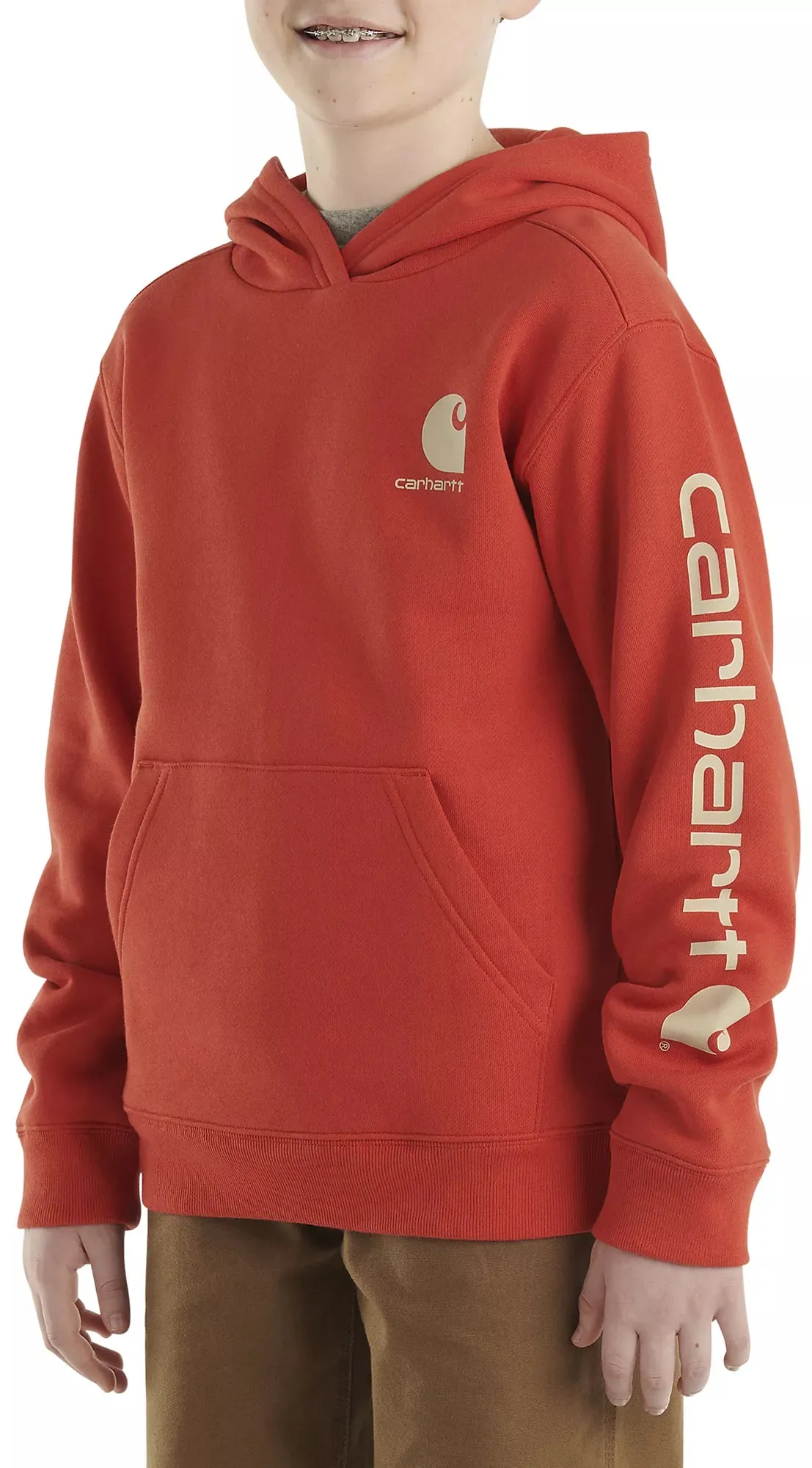 Carhartt Boys’ Long Sleeve Graphic Sweatshirt (Child/Youth)