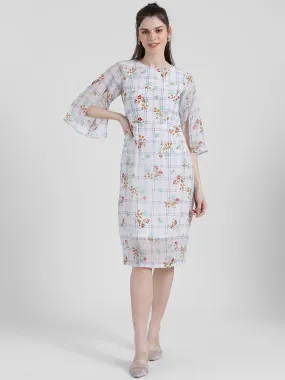 Checked Bodycon Dress
