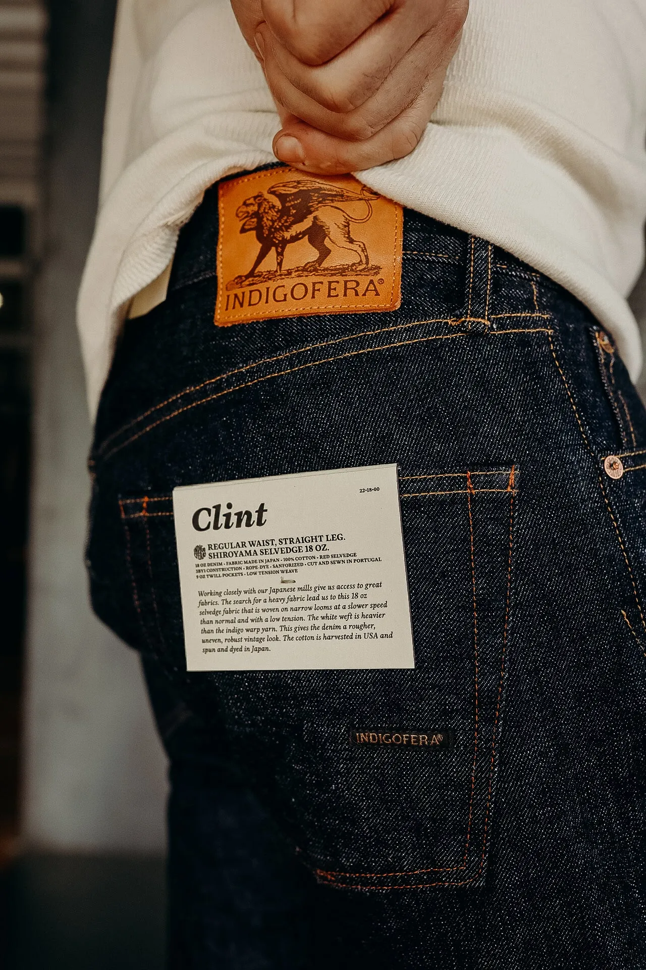 Clint Jeans- Shiroyama Rinse