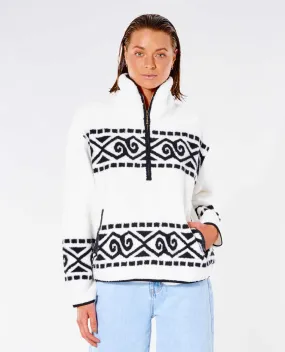 Cosmic Wave 1/4 Zip Fleece