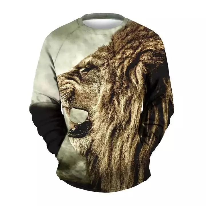 Custom 3d sublimation Print Hoodie Pullover sweater