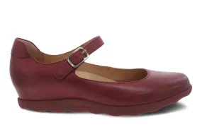 Dansko Women's Marcella Red Burnished Nubuck 6806226800