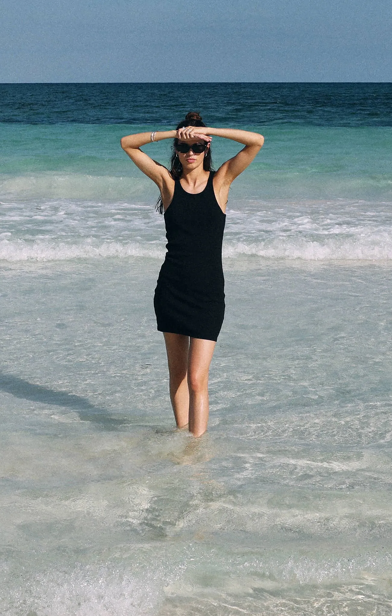 Delfa Rib Mini Dress