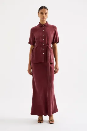 DEVIN TENCEL MAXI SKIRT