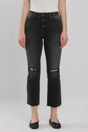 Emery High Rise Kick Flare - Shallow