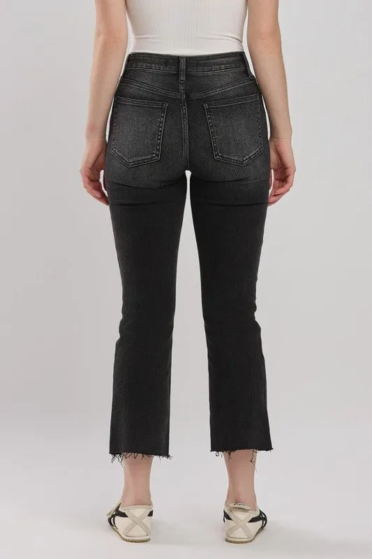 Emery High Rise Kick Flare - Shallow