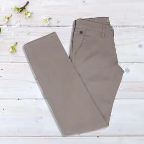 fabric pant- gray/ made in Turkey -3380
