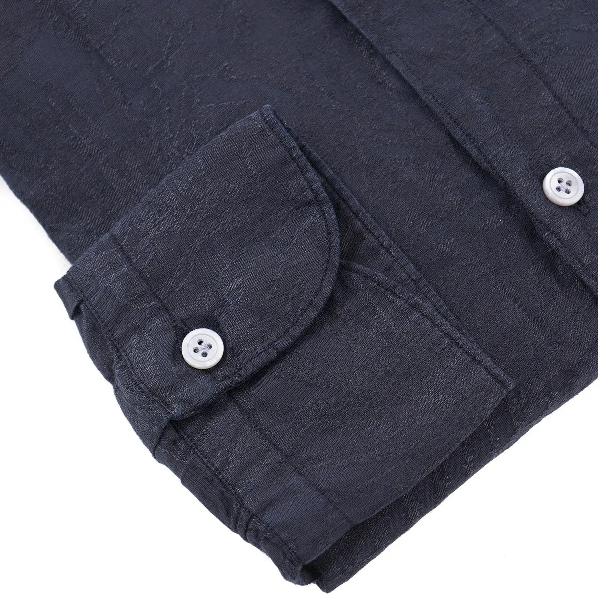 Finamore Extra-Slim Lightweight Linen Shirt