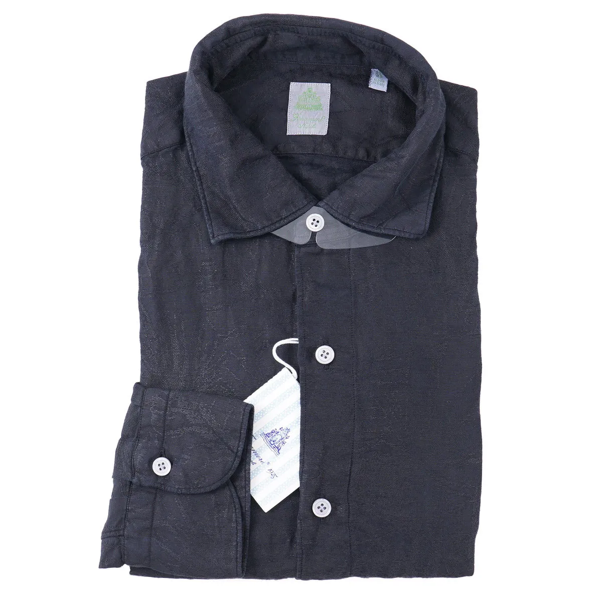 Finamore Extra-Slim Lightweight Linen Shirt