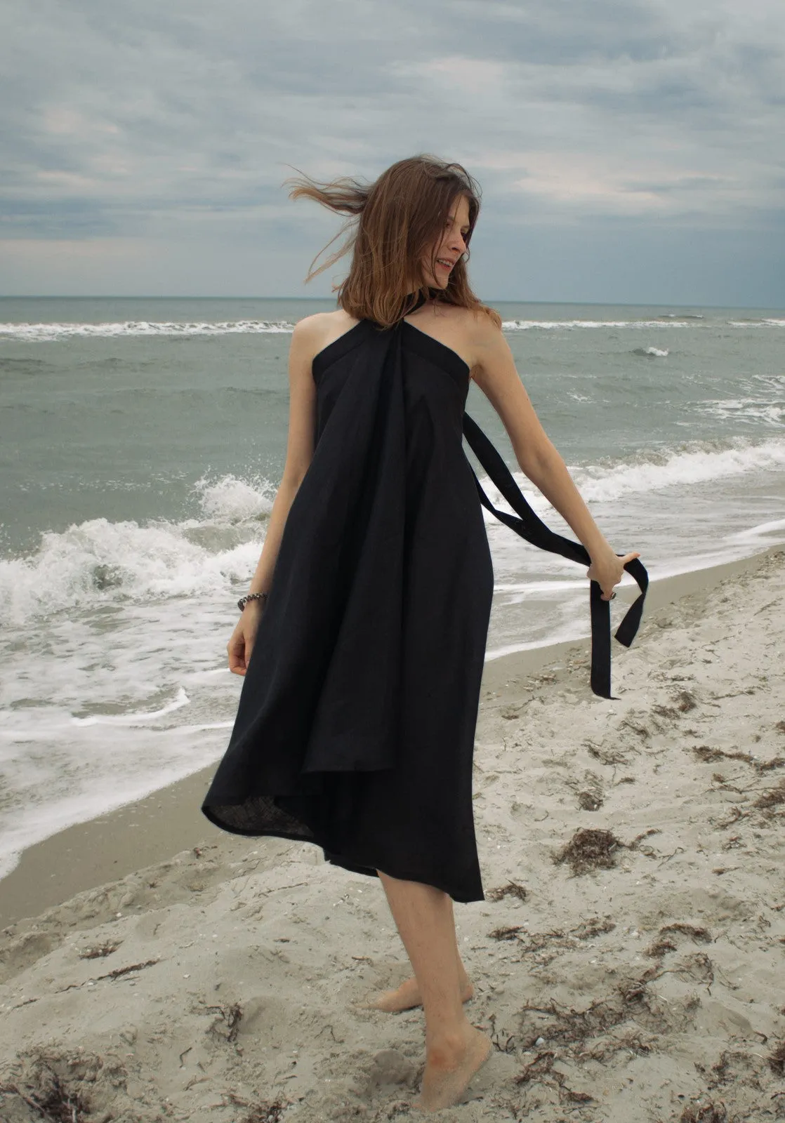 Form 1. Multiway. For F. Black (transformable dress)