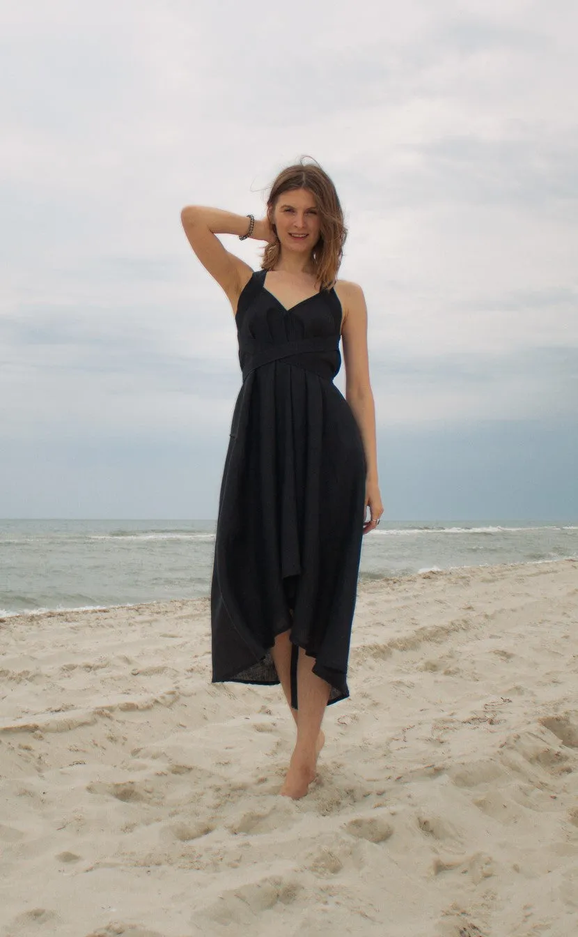 Form 1. Multiway. For F. Black (transformable dress)