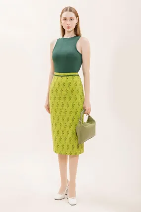 Galatea Bodycon Sleeveless Cotton Top