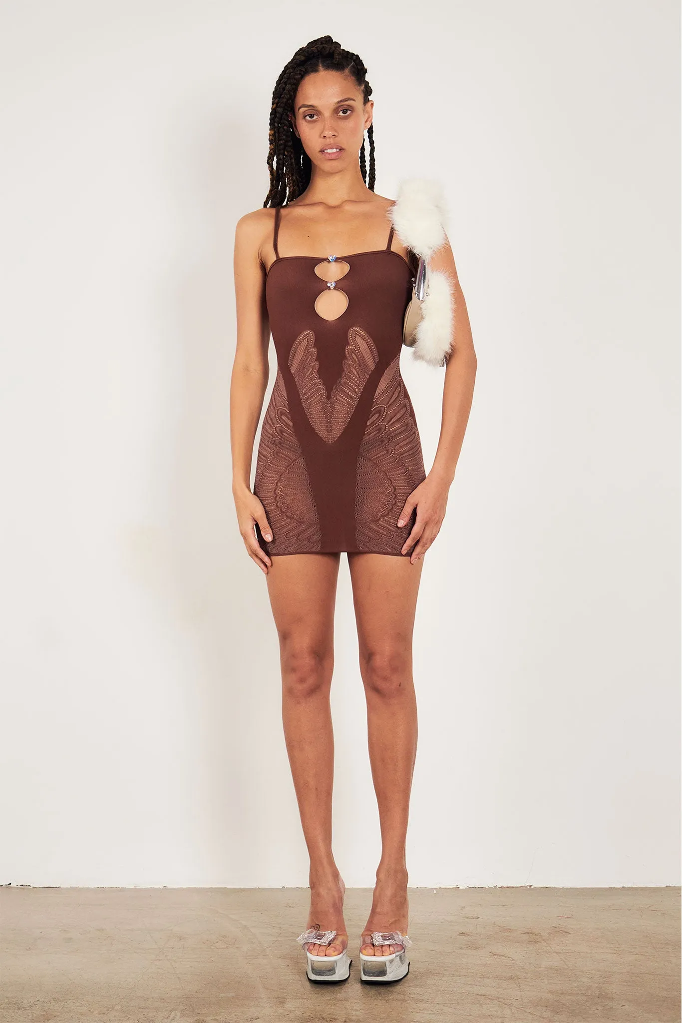 Gisele Dress Old Money Brown