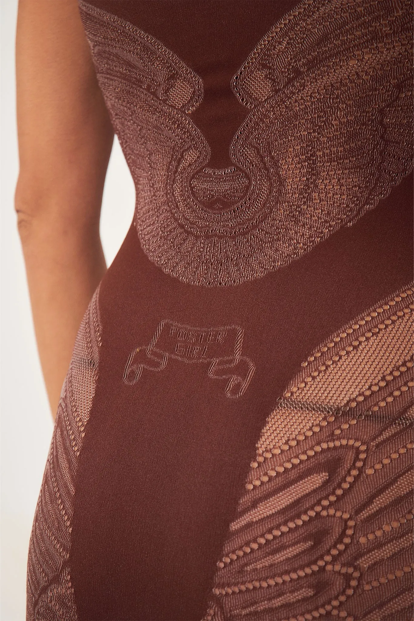 Gisele Dress Old Money Brown