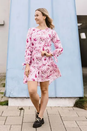Hailey Dress Ballet of Blossoms Pink