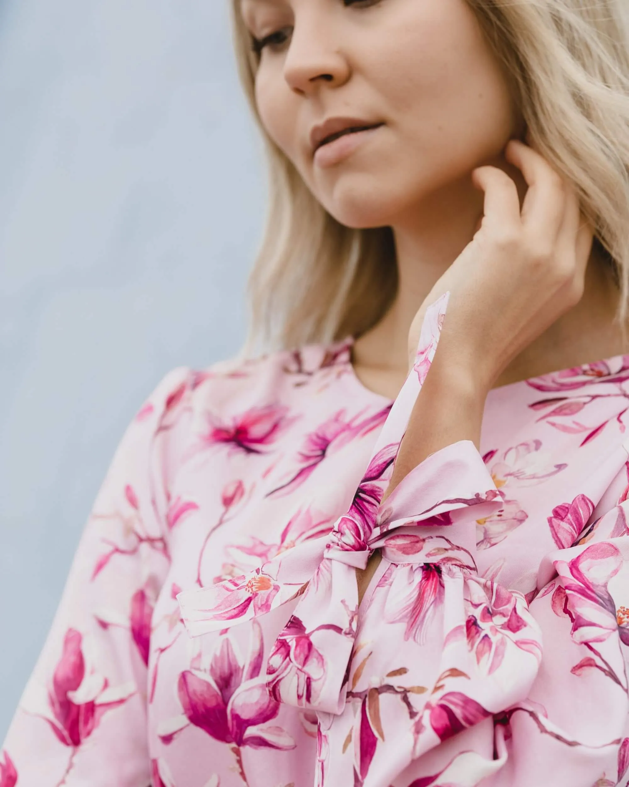 Hailey Dress Ballet of Blossoms Pink