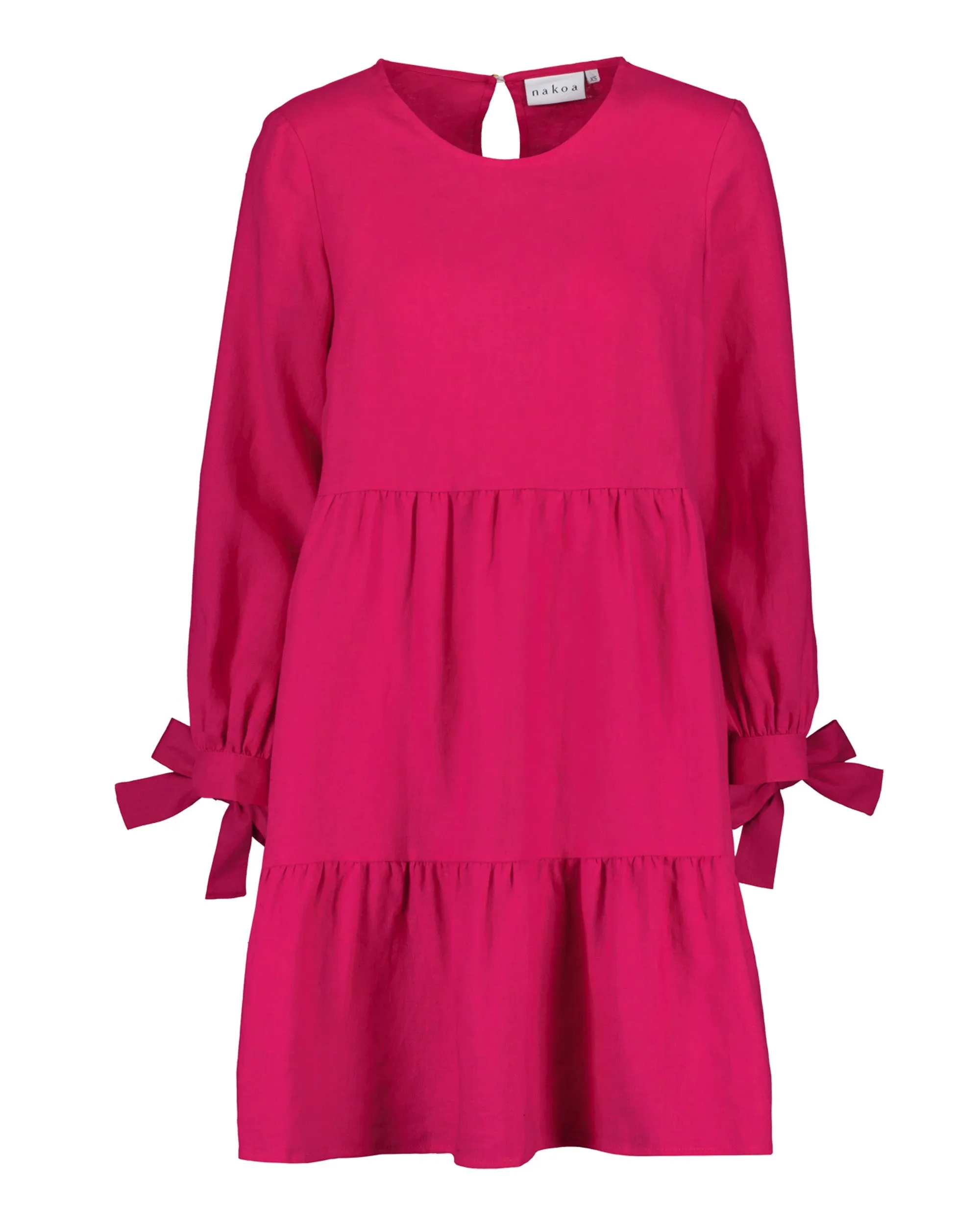 Hailey Dress Peacock Pink