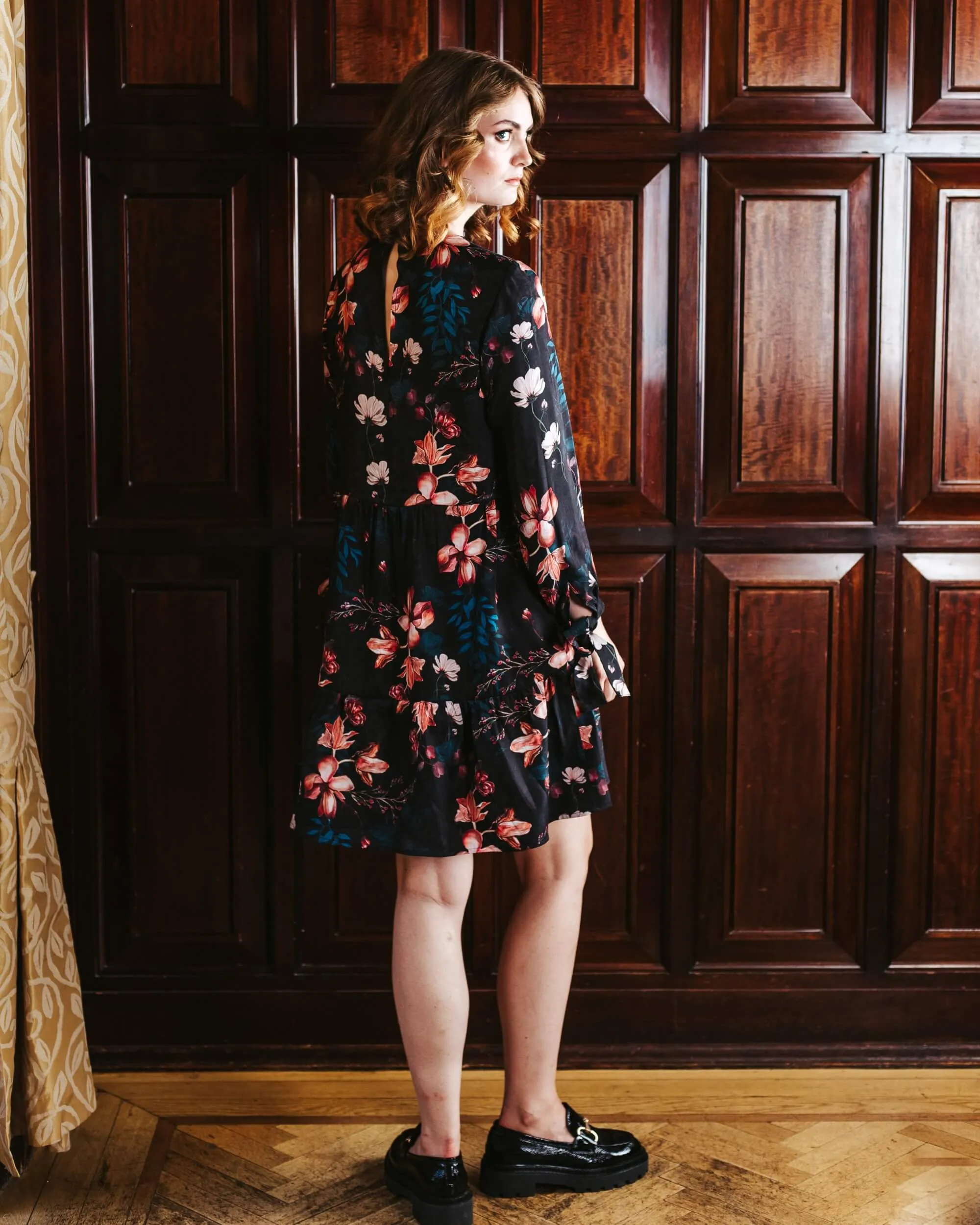 Hailey Dress Versailles Dark Blue