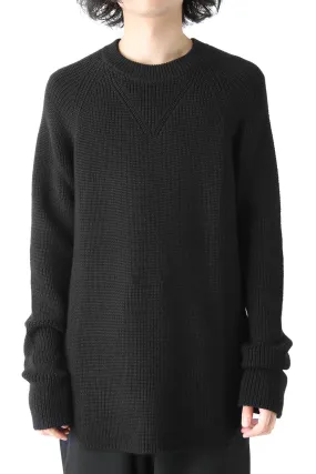Half Cardigan Stitch Pullover Knit