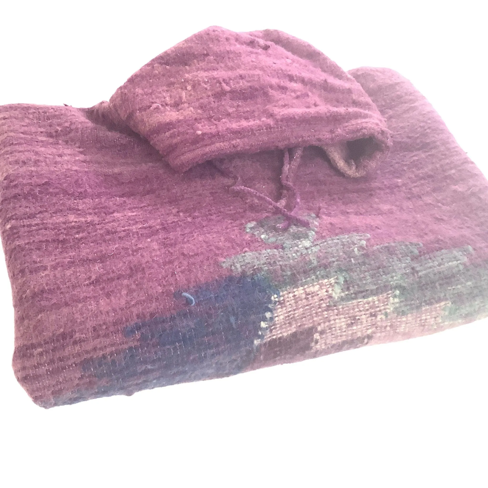 Handwoven Rustic Poncho