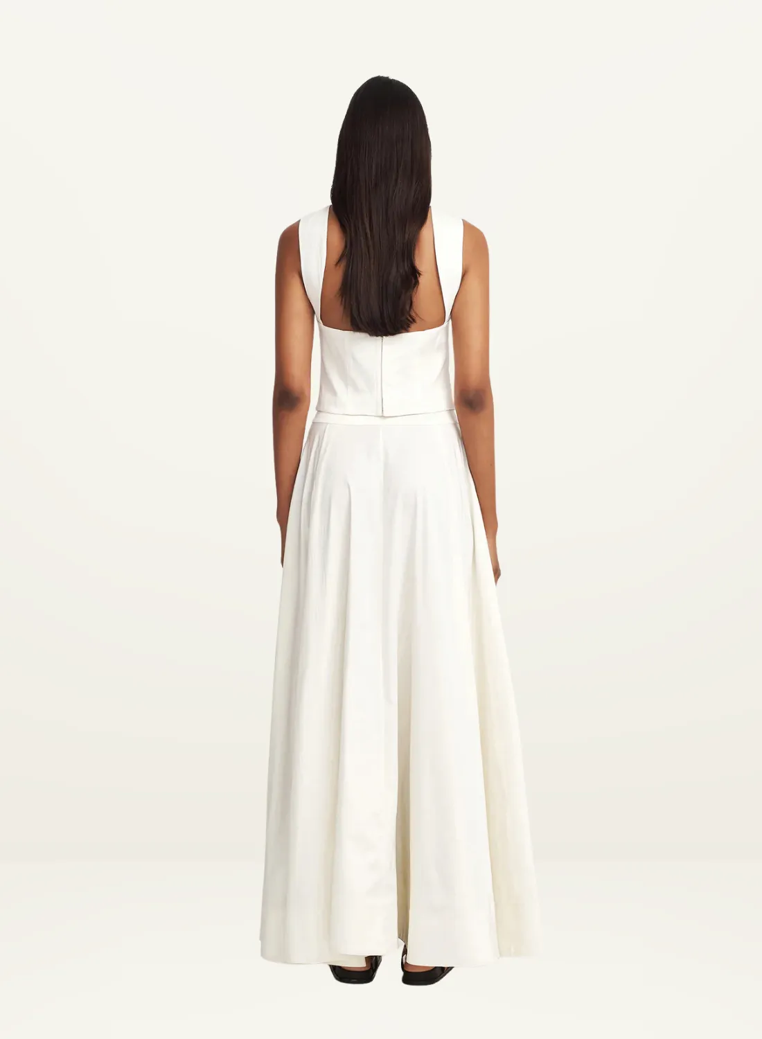 Hansen & Gretel Mana Maxi Skirt in ECRU