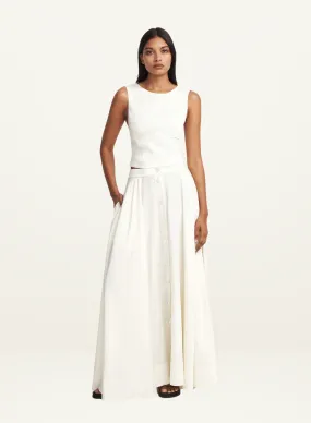 Hansen & Gretel Mana Maxi Skirt in ECRU
