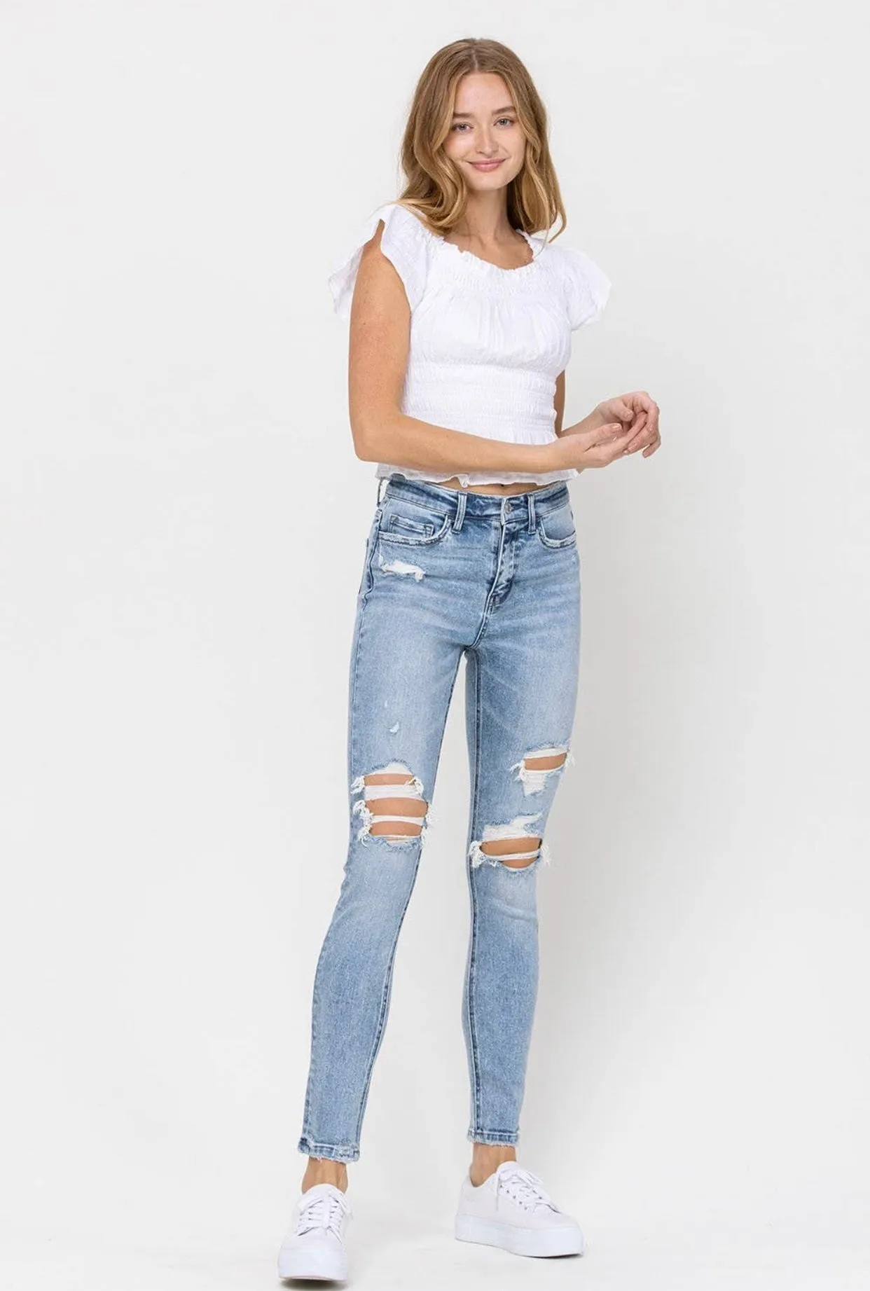Haylie High Rise Skinny Jean