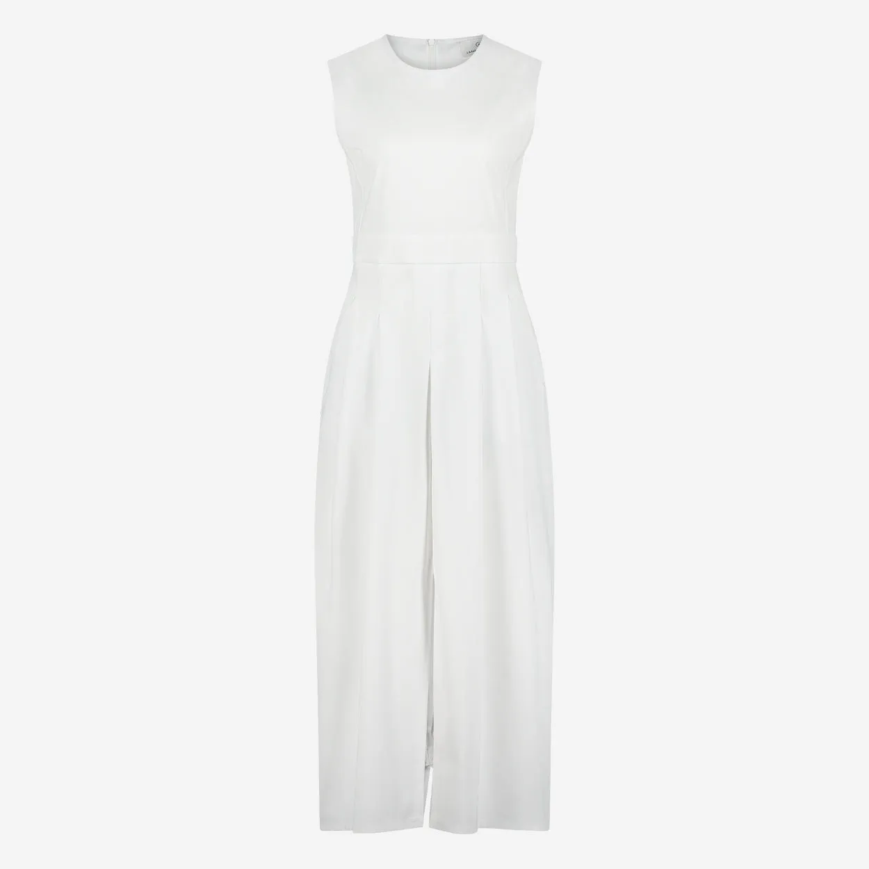 Jackie Dress Technical Jersey | White
