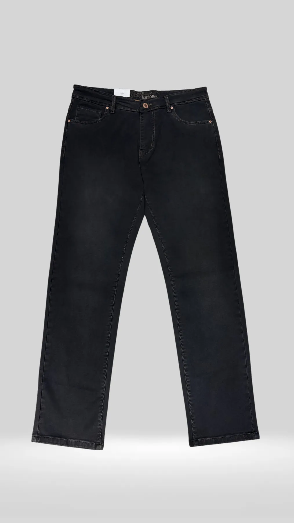Klick Men Formal Mid Rise Black Jeans Art no - SCAS068