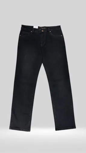 Klick Men Formal Mid Rise Black Jeans Art no - SCAS068