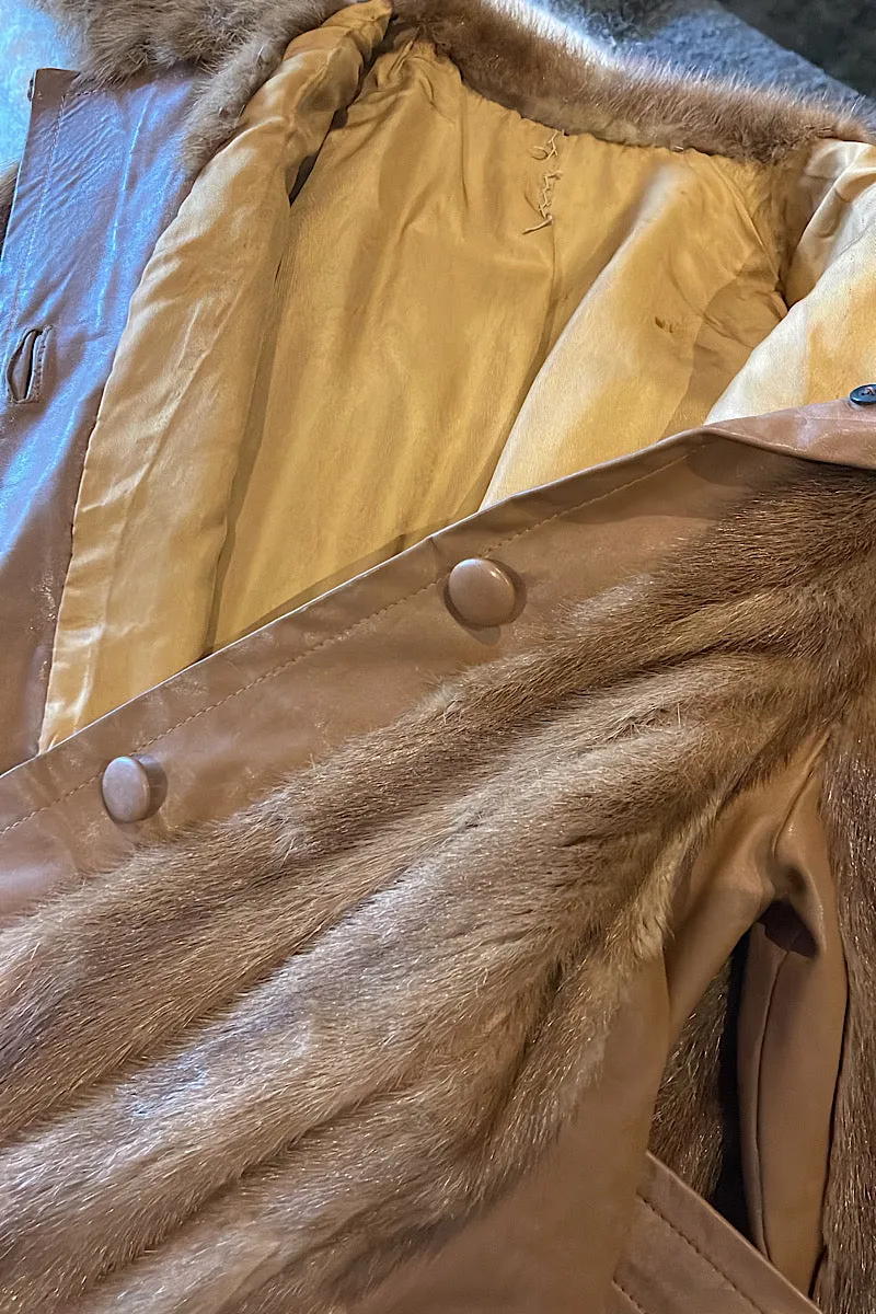 La-Vie Fur Coat