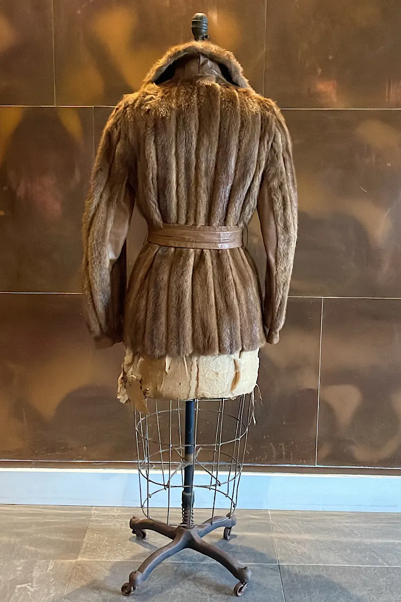La-Vie Fur Coat