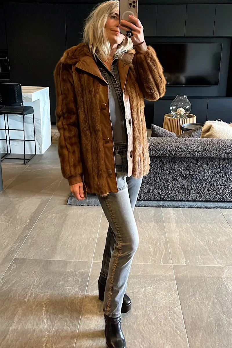 La-Vie Fur Coat